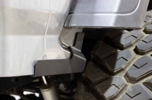 Jeep Wrangler Unlimited Rocker Guard - Fishbone Offroad - Black - `18-`27